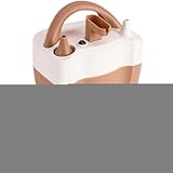 Genérico Bomba Eléctrica para Globos, 550W 5 Boquillas Portátil, Máquina Infladora De Globos, para Colchones, Flotadores De Piscina, Colchón De Aire, Graduación, Boda, Eventos Corporativos