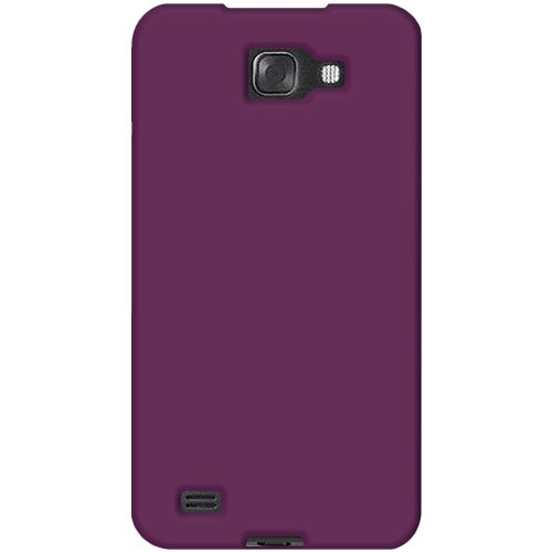 Amzer AMZ93733 Silicone Jelly Skin Fit Phone Case Cover for Samsung Galaxy S II Skyrocket HD SGH-I757 - 1 Pack - Retail Packaging - Purple