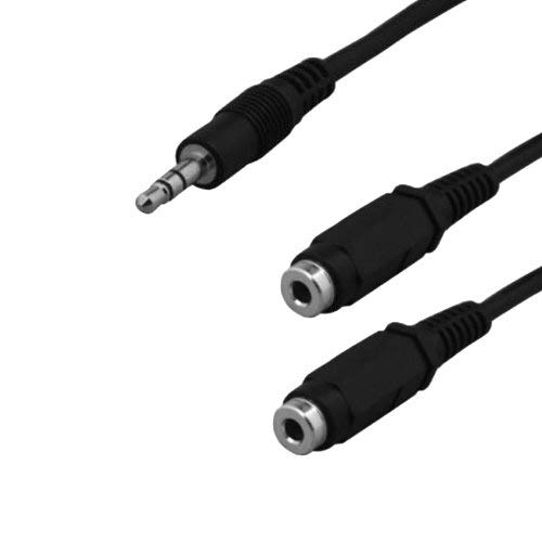 Cable de audio auxiliar Jack 3.5 mm 6 pulgadas KENTEK miniatura 1