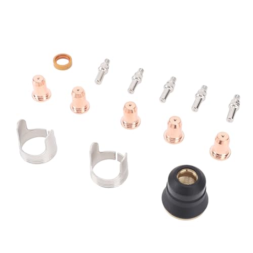 Kit d'électrodes de pointe de torche de coupe IPT40 consommables de rechange laiton acier - 4