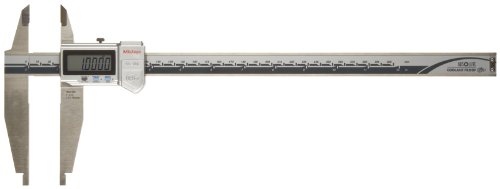Best Deal Product Mitutoyo ABSOLUTE 551-224-10 Digital Caliper, Stainless Steel, Battery Powered, Inch/Metric, Nib Style Jaw, 0-20" Range, +/-0.0025" Accuracy, 0.0005" Resolution, Meets IP67 Specifications