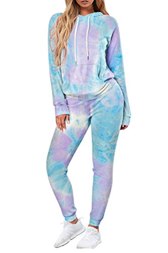 Fixmatti Womens Hoodie Sweat Suit Long Sleeve...