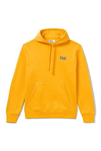 FILA Algot Fleece Hoodie Sweat Capuche Homme Mode Sportswear Noir