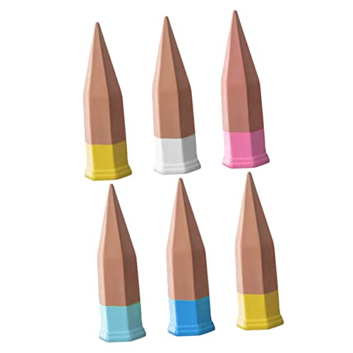 CIMAXIC 6pcs Water Seepage Dripper Watering Pots Purifier Automatic Waterer Spikes Pump Soaker Hose Slow Release Waterer Sprinkler Hydroponics Fountain Automatic Drip Irrigation Kits Earth