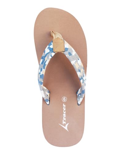Image of TRACER Women's Casual Comfort Flip Flop Slippers | Lightweight Anti-Slip Everyday Wear | Soft Sole Stylish Daily Use Chappals for Girls & Ladies | Durable & Trendy Summer Footwear | 3 to 8 UK