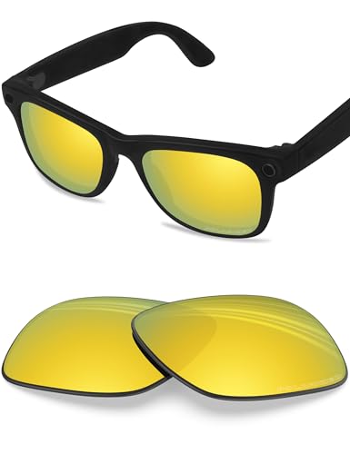 Image of BLAZERBUCK Photochromic Replacement Lenses Compatible with Ray-Ban Meta Wayfarer RW4006 | RW4012 (Gen 2) 50mm Smart Glasses