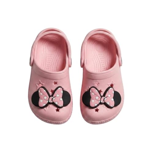 Zuecos Premium Pins Minnie Niño y Niña   Chanclas Parent_chanclas_disney Infantiles Playa, Piscina, Ligeras y Antideslizantes, Sandalias Niños Suaves, Resistentes, Verano e Infantil
