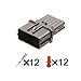 1-20 Sets 12-Pin HP285-12021 HP281-12020 Automotive Waterproof Socket Automotive Wire Connector(Male set,1 set)