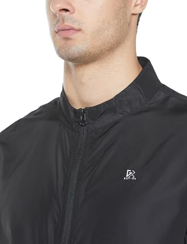 Image of Qube by Fort Collins Men's Windcheater, Lightweight, Windproof Polyester Standard Length Jacket for Year-Round Casual & Daily Use