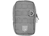 Cannae Pro Gear 9x6 EDC Utility Tool Gear Accessory Storage Pouch, Dark Gray