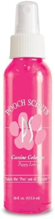 Synergy Pooch Scents Canine Cologne Puppy Love, 4.3 Ounce