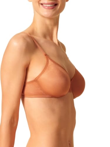 Image of Gossard Glossies Sheer Underwire Bra - Barely-There Moulded Plunge, Invisible Under Clothing