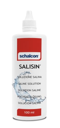 Salisin Schalcon - Risciacquo ed Idratazione delle Lenti a Contatto di ogni tipo. Soluzione Salina - Travel Pack 100 ml