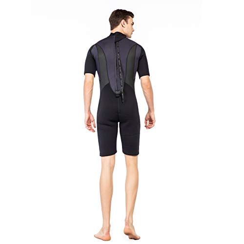 ZCCO Shorty Wetsuit Mens 3mm Premium Neoprene Full
