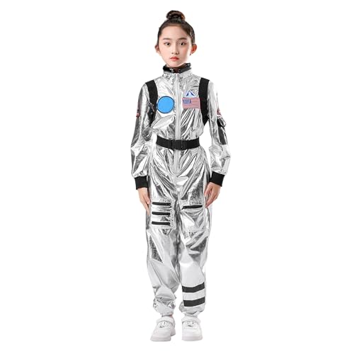 Ya en mundofriki.es: Generisch Disfraz de carnaval para niños y niñas para jugar como astronautas espaciales, ropa recién nacida (negro, 10-12 años)