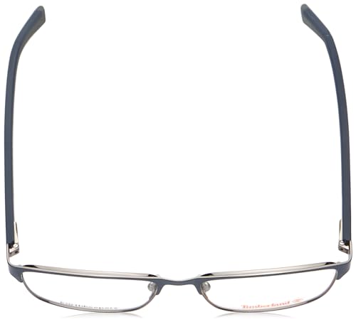 Gafas Timberland TB1754 azul mate de hombre con montura rectangular 4