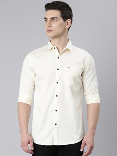 Image of Majestic Man Men Classic Slim Fit Pure Cotton Casual Shirt
