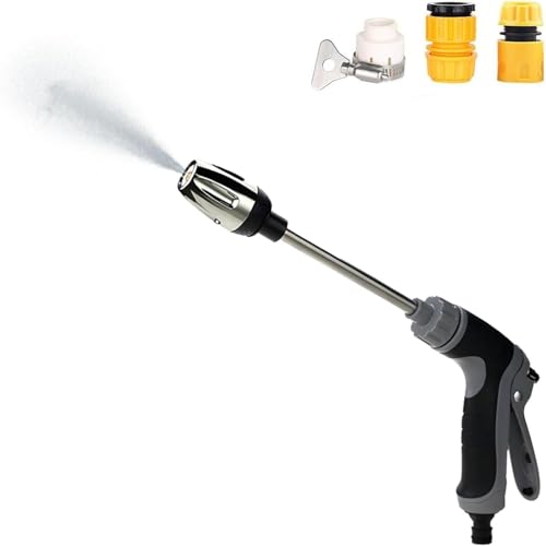 Aquoxis Hochdruckreiniger Aquoxis Pressure Washer Aquoxis Sprühdüse 360 drehbar für DREI Sprühmodi Für Gartenschlauch (1PCS)