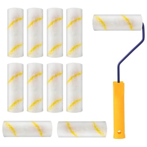4 Inch Microfibre Paint Roller Set Cover