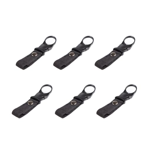 CPJJ 6 Piezas Portabotellas para Mochila, Portabotellas de Agua, Portabotellas para Hombro, Para Acampar, Senderismo, Actividades al Aire Libre