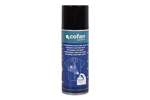 Cofan Spray Quitamanchas para tejidos 200 ml | Base disolvente | Absorbe y disuelve