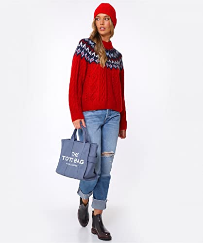 Marc Jacobs Women's The Medium Tote Bag, Blue Shadow, One Size #TOP1