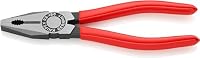 KNIPEX Kombizange auf SB-Karte mit Kunststoff überzogen 180 mm, 03 01 180 SB – Ansicht 1