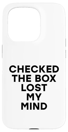 Checked The Box Lost My Mind 떯I[ X}zP[X iPhone 15 Pro p