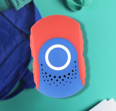KARRI for Children – Red/Blue | Data-Enabled Walkie-Talkie with Voice Messaging to KARRI App | Screen-Free | GPS & SOS | Kid > Kid & Parent-to-Child Chat | WiFi & Data Enabled | Age 4+