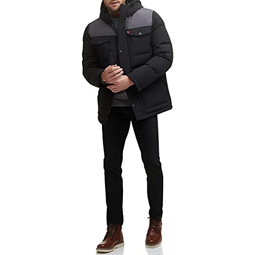 Image of Levi's Men's Arctic Cloth Quilted Performance Parka