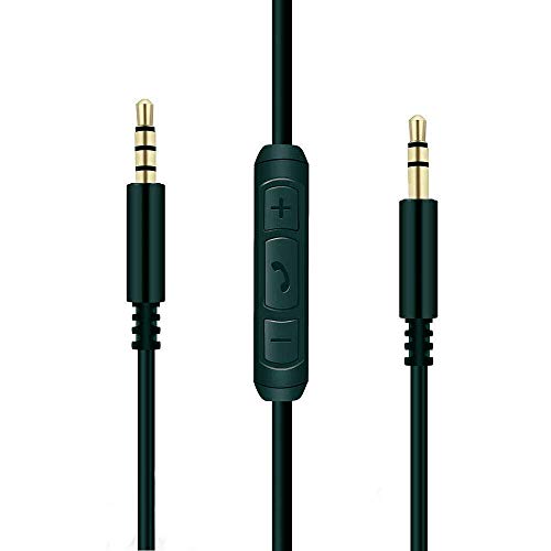 BINGLE - Cable para auriculares Beats Audio para Beats Studio/Solo/Solo HD/Mixr/Detox/Pro (micrófono en línea/mando a distancia)