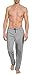 Produktbild HAASIS BODYWEAR, Herren Pyjamahose lang mit Seitentaschen, Single Jersey, Reine Bio Baumwolle, Gummibund mit Kordel, GOTS Zertifiziert, Made in Europe, Größe:2XL, Farbe:Graumeliert
