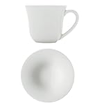 Alessi DTI05/76S Set aus 2 Espressotassen mit Untertasse