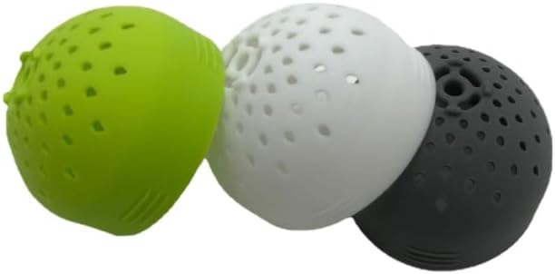 Miniatura 8 de Mini colador de latas, coladores y coladores pequeños, utensilios de cocina de silicona que ahorran espacio (verde)