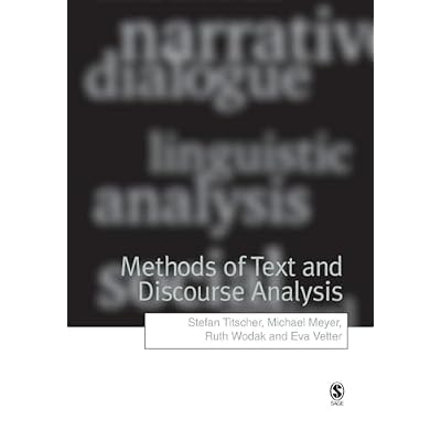 Methods of Text and Discourse Analysis