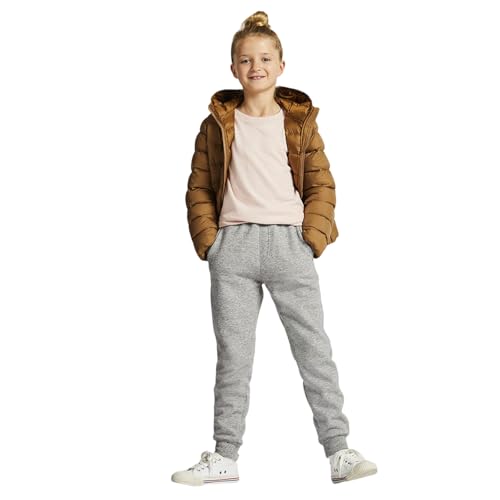Boys Girls Fleece Lined Jogger Pants Winter Warm Sherpa Thermal Sweatpants Kids Elastic Waist Athletic Pants 2-15 Years2