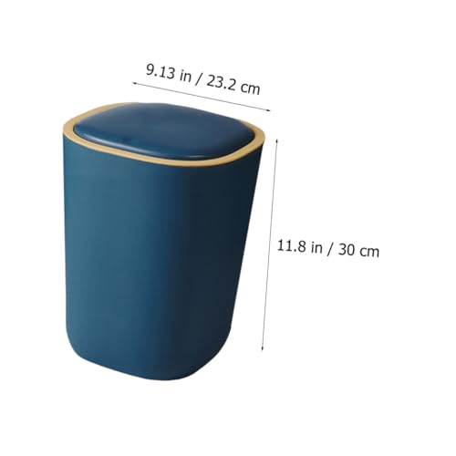 Caneca de basura con tapa abatible miniatura 2