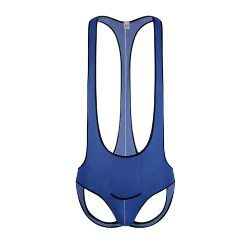 Cambkatl Men's Cutout Leotard Underwear One-Piece Bodysuit Stretch Jockstrap Wrestling Singlet Sexy Lingerie Thong Jumpsuits3
