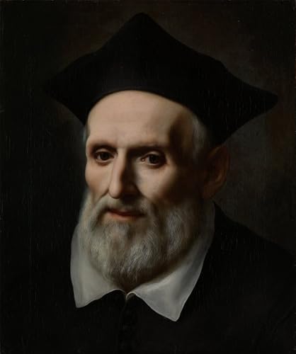 Tableaux peinture sur toile Saint Philip Neri Carlo Dolci impression 60x90cm