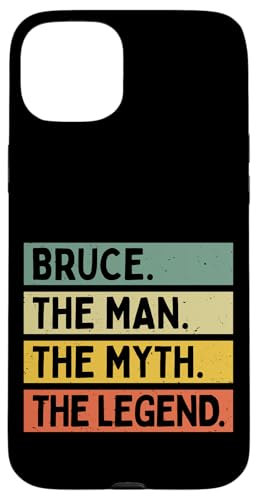 Bruce The Man The Myth The Legend �ʔ������� �X�}�z�P�[�X iPhone 15 Plus �p
