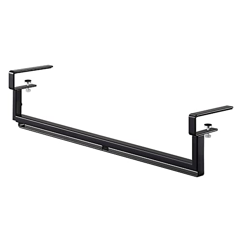 Yamazaki 5647 Telescopic Under Shelf Storage Hanger, Black, Approx. W 18.3-31.5 x D 3.9 x H 4.3 inches (46.5-80 x 10 x 11 cm), Tower, Over Washing Machine Storage, Hanging, Laundry Storage
