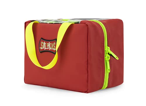 Statpacks G3 Remedy Kit Red, Compact Quick Access Organization, Color-Coded Identification, Accessory EMS Bag for EMS, Police, Firefighters and Athletic Trainers