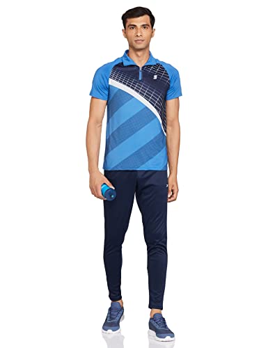 Image of Amazon Brand - Symactive Men's Printed Regular Fit Polo