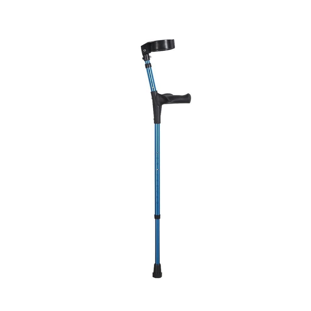 Muletas telescópicas Ajustables de Acero Inoxidable engrosadas for Evitar el Deslizamiento Muletas for Adultos Paquete de Dos