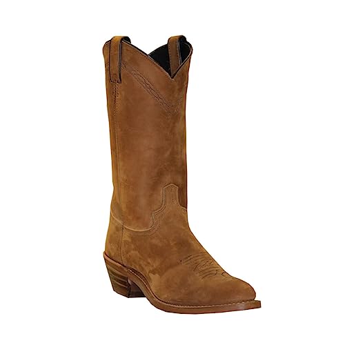 Abilene Men's Western Work Boot Steel Toe Dirty Brn 7.5 Ee Us #TOP1