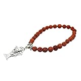 💎Crafted Mit Excellence Dieses Silber Überzogenes Armband Embedded Mit Rudraksha Ist Eine Zeitlose