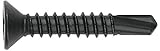 Fácil de usar Index NBP4232 - Tornillo punta broca DIN 7504-P Phillips zincado negro 4,2 x 32, pack de 500