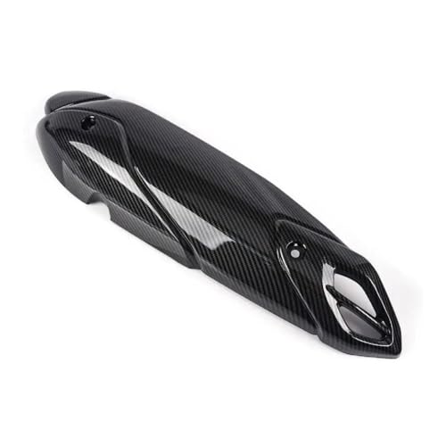 Couvercle en fibre de carbone pour bouclier thermique NMAX 155