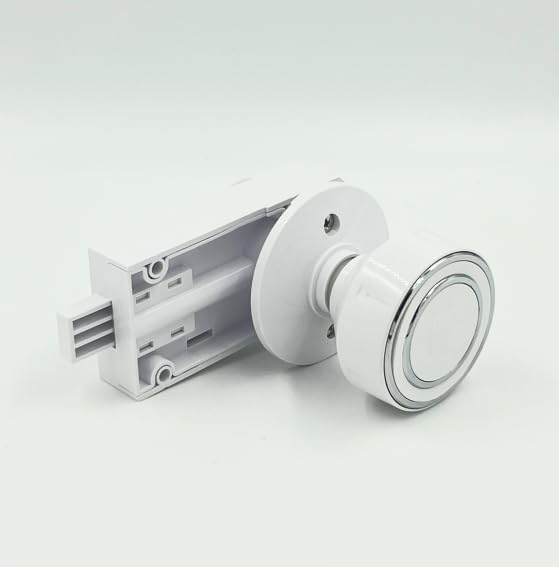 Fablock Ace - Strong and Stylish Plastic Bathroom Door Lock for PVC, UPVC and WPC Doors (White) (B0DFTXV346) Amazon Price History, Amazon Price Tracker