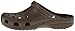 Crocs unisex adult Classic | Water Shoes Comfortable Slip on Shoes Clog, Chocolate, 10 Women 8 Men US